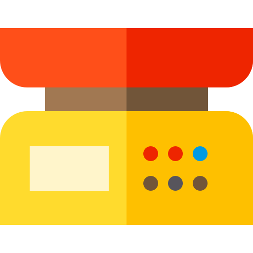 gewicht Basic Straight Flat icon