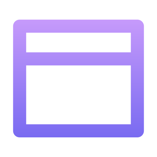 Layout Generic Gradient icon