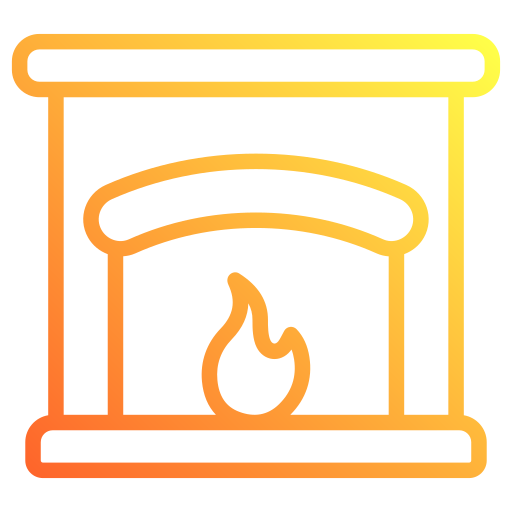 Fireplace Generic Gradient icon