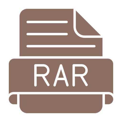 rar Generic Simple Colors Ícone