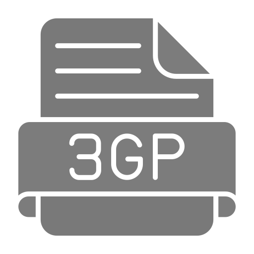 3gp Generic Grey icon