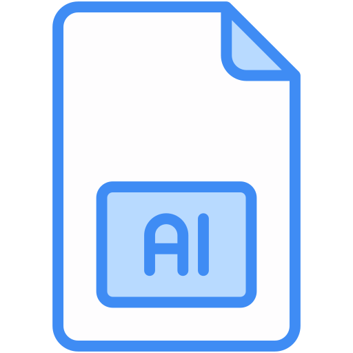 Ai file Generic Blue icon