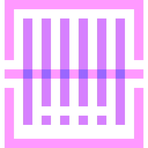 barcode Basic Sheer Flat icon