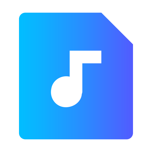 musik Generic Flat Gradient icon