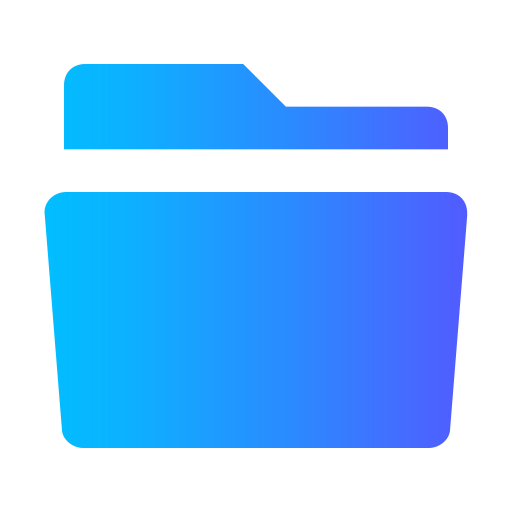 mappe Generic Flat Gradient icon