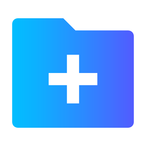 mappe Generic Flat Gradient icon