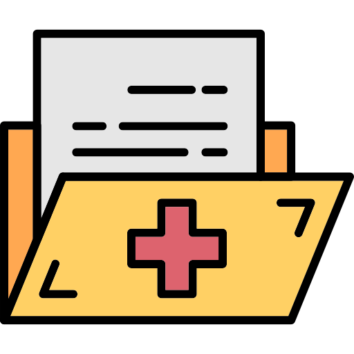 krankengeschichte Generic Outline Color icon