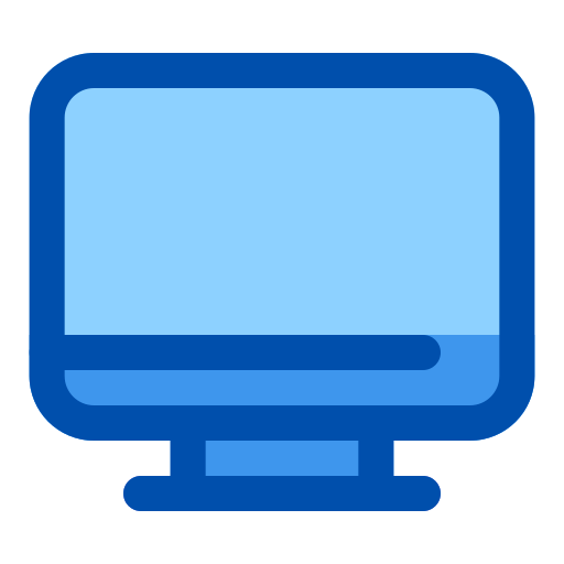 monitor Generic Blue icon