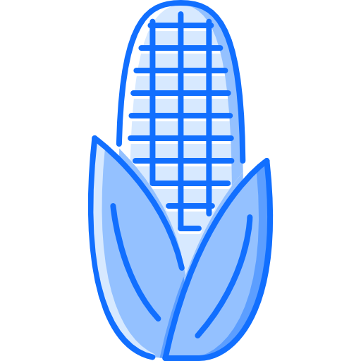 Corn Coloring Blue icon