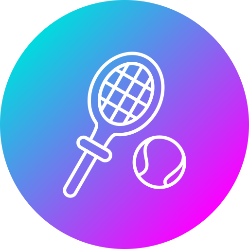 Tennis Generic Flat Gradient icon