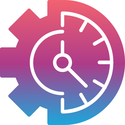 zarządzanie czasem Generic Flat Gradient ikona