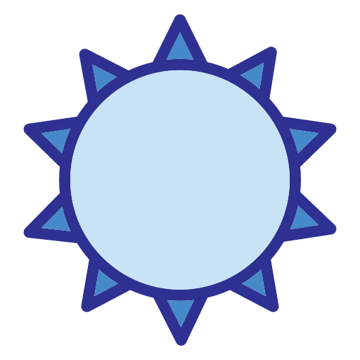 태양 Generic Blue icon