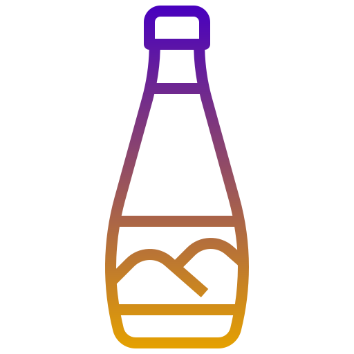 Água mineral Generic Gradient Ícone