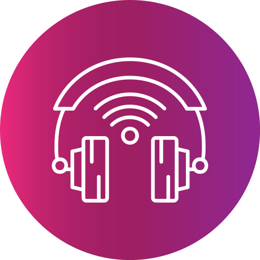 Headphone Generic Flat Gradient icon