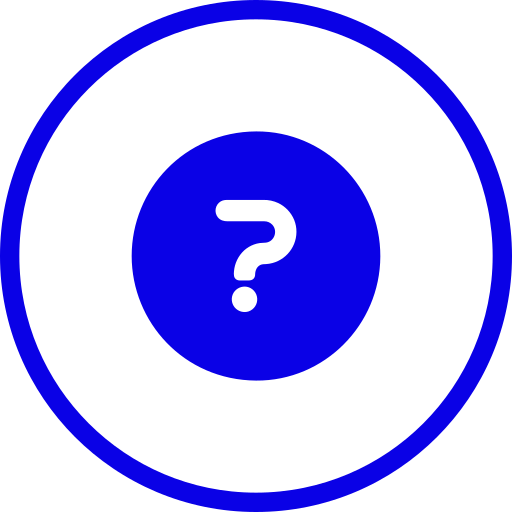 Question Generic Blue icon