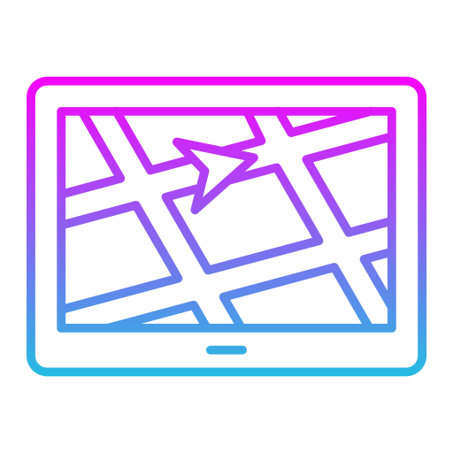 gps Generic Gradient Ícone