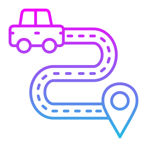 route Generic Gradient icon