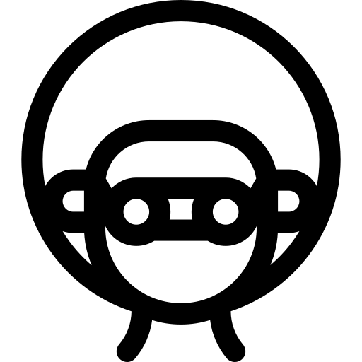 слепой Basic Rounded Lineal иконка