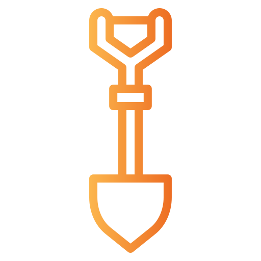 Shovel Generic Gradient icon