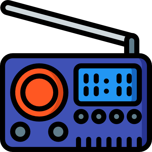 radio Basic Miscellany Lineal Color icon