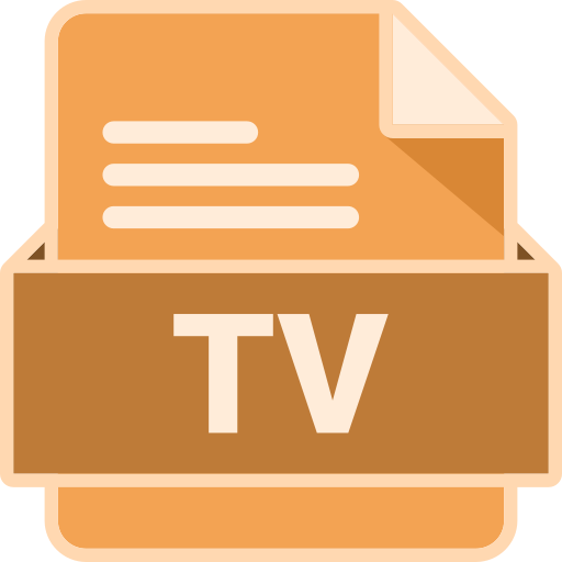 tv Generic Outline Color icon