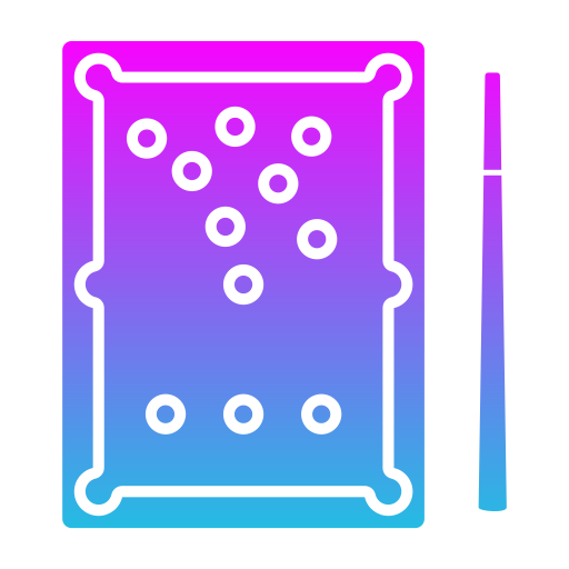 de bilhar Generic Flat Gradient Ícone