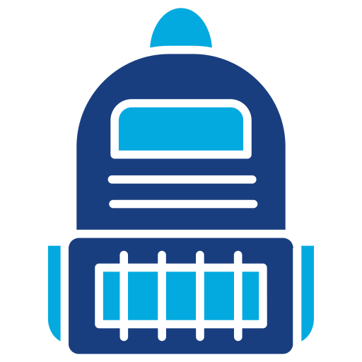 rucksack Generic Blue icon