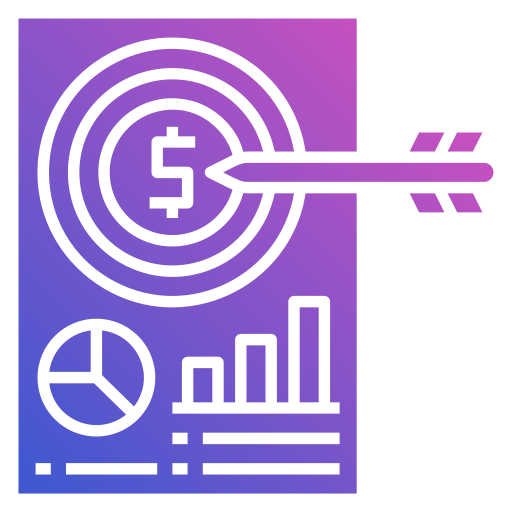 cible Generic Flat Gradient Icône