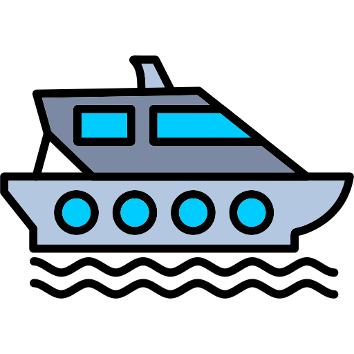 Ship Generic Outline Color icon