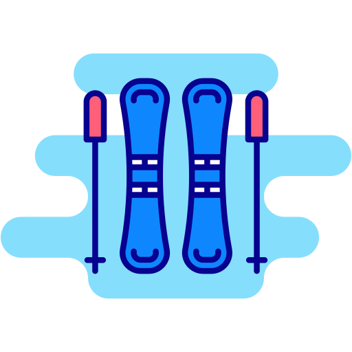 ski Generic Rounded Shapes icoon