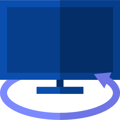 Tv Basic Straight Flat icon