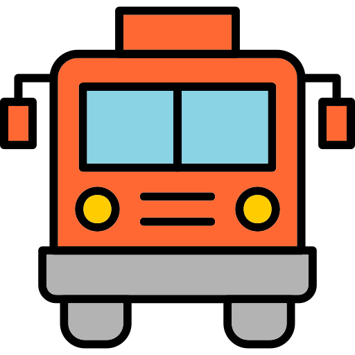 bus Generic Outline Color icon