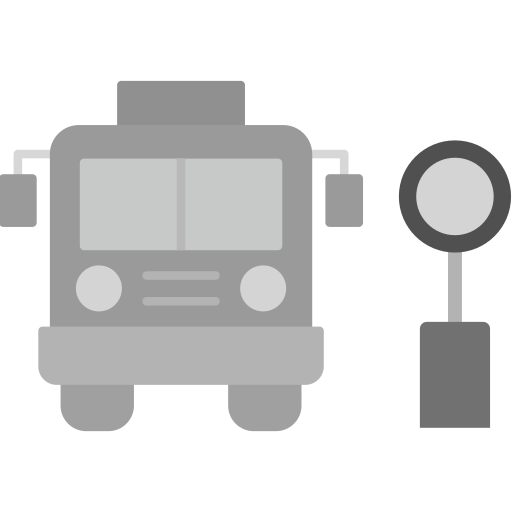 fermata dell'autobus Generic Grey icona