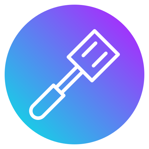 Spatula Generic Flat Gradient icon