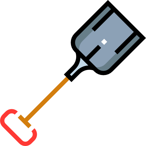 schaufel Detailed Straight Lineal color icon