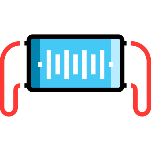 sicherheitsmaske Detailed Straight Lineal color icon