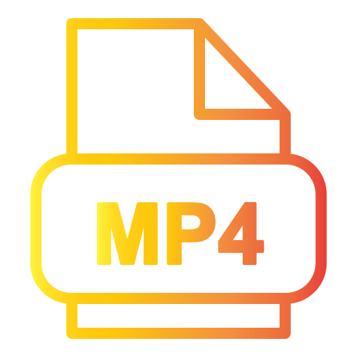 mp4 Generic Gradient Icône