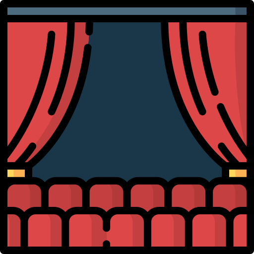 Theater Special Lineal color icon