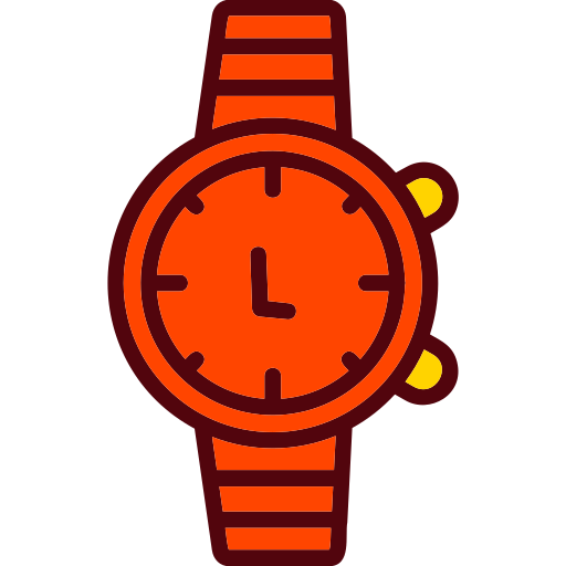 Wristwatch Generic Outline Color icon