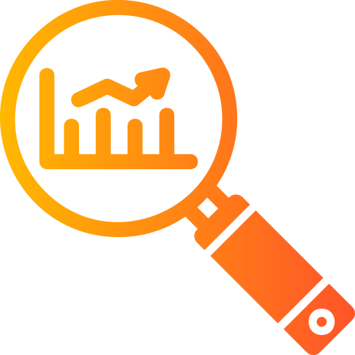 Étude de marché Generic Flat Gradient Icône