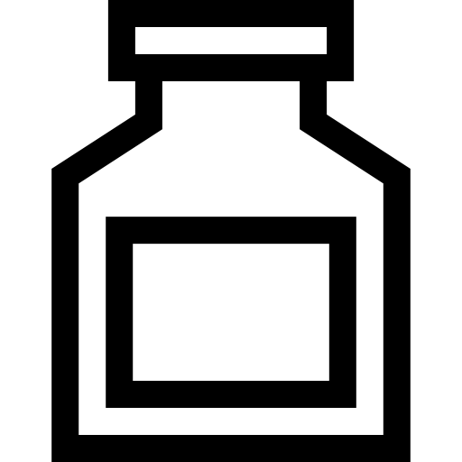 médicament Basic Straight Lineal Icône