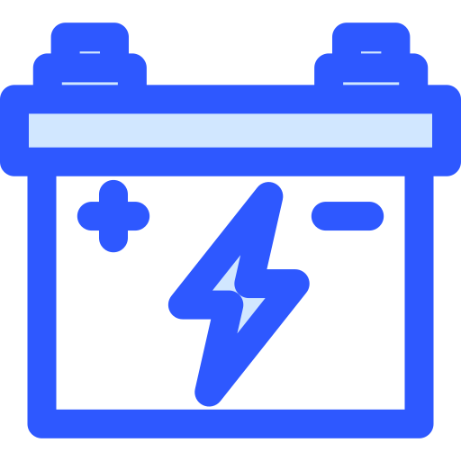 batterie level Generic Blue icon