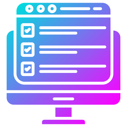 Checklist Generic Flat Gradient icon