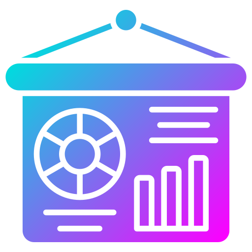 Presentation Generic Flat Gradient icon