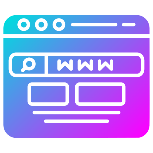 Www Generic Flat Gradient icon