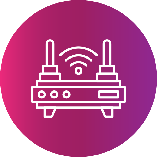 Router Generic Flat Gradient icon