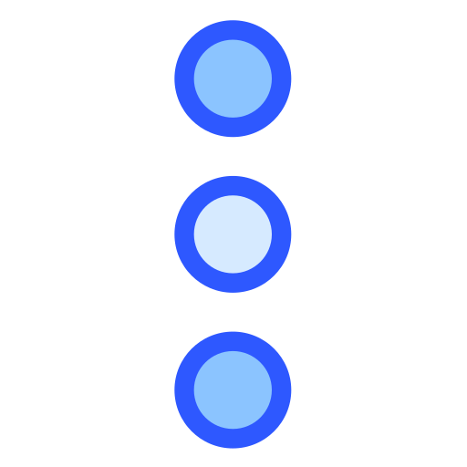 메뉴 Generic Blue icon