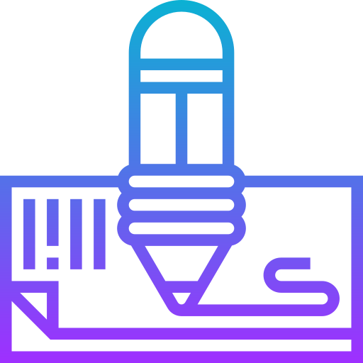 Pencils Meticulous Gradient icon