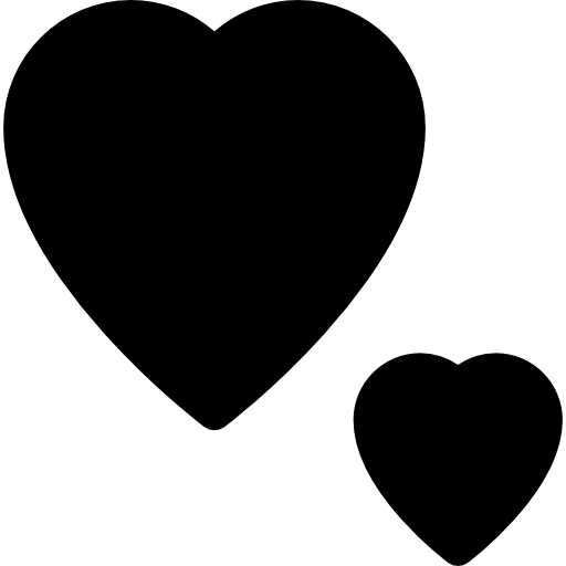 miłość Basic Rounded Filled ikona