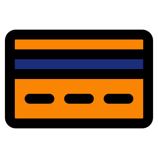 Credit card Generic Outline Color icon